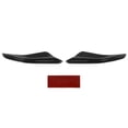 thumbnail image 1 of Front Bumper Canards, Pair For Maxton Style Bumper Spoiler UV Coating Left Right  For Modification Replacement For MK8 Standard 2021+ Glossy Black,Carbon Fiber Style, 1 of 8