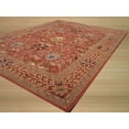 thumbnail image 2 of Hand-tufted Wool Rust Traditional Oriental Morris Rug, 2 of 3