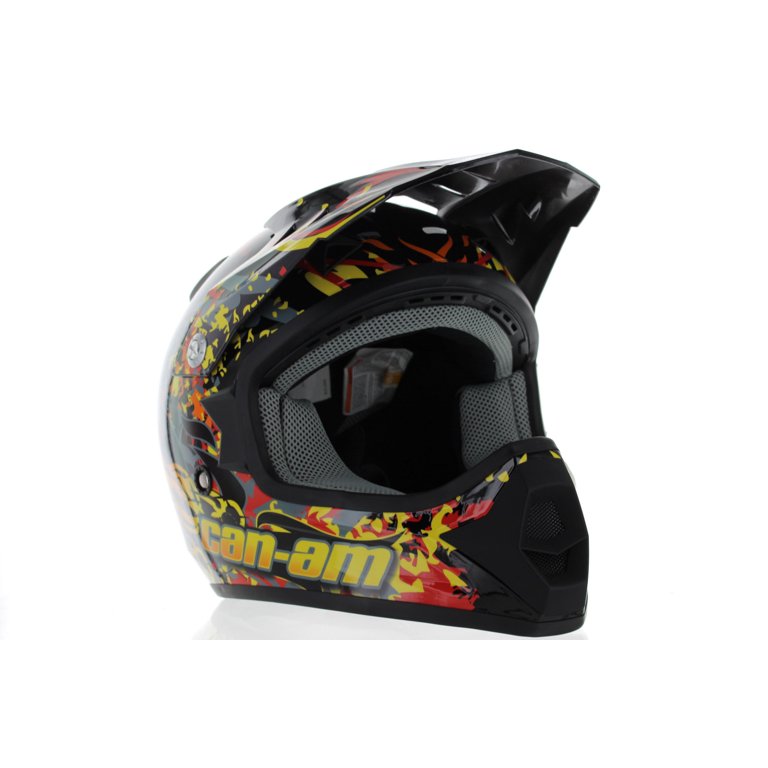 atv motorcycle helmets 92545 SanQing Kids Full Face Helmet DOT ApprovedBlue, S impact resistant qualities Raider Journey Open-Face ATV Helmet