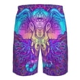 thumbnail image 6 of Naloa Elephant in Tribal Style Men's Beach Shorts, Surfing shorts, Swim trunks, Quick Dry Swim Trunks for Surfing Beach Fun - X-Large, 6 of 9