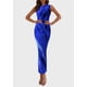 thumbnail image 4 of Vestido PRETTYGARDEN 2026 sin mangas ajustado con fruncido maxi XL, 4 of 5