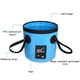 thumbnail image 3 of Irfora 12L / 20L Cubo de agua a prueba de agua Cubo de pesca exterior Contenedor de agua plegable para acampar Picnic Lavado de limpieza Irfora Paquete plegable, 3 of 7