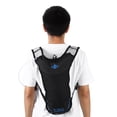 thumbnail image 4 of Mochila unisex para senderismo, ciclismo y acampada con depósito de agua Mochila de hidratación para exteriores azul, 4 of 8