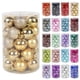 thumbnail image 2 of 34 piezas de bolas de adornos navideños de 4 cm para árbol de Navidad, bolas colgantes para decoración navideña, decoración para el hogar, Navidad 2024, decoración de Navidad, 2 of 5