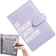 thumbnail image 4 of ORUYROP 100 Envelope Savings Challenge Binder, Easy and Fun Way to Save $5,050, Budget Binder Savings Challenge Book, Savings Book with Cash Envelopes, for Budgeting Planner & Saving Money, 4 of 7