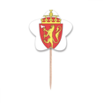 thumbnail image 1 of norway eu national emblem Toothpick Flags Star Lable Cupcake Picks, 1 of 3