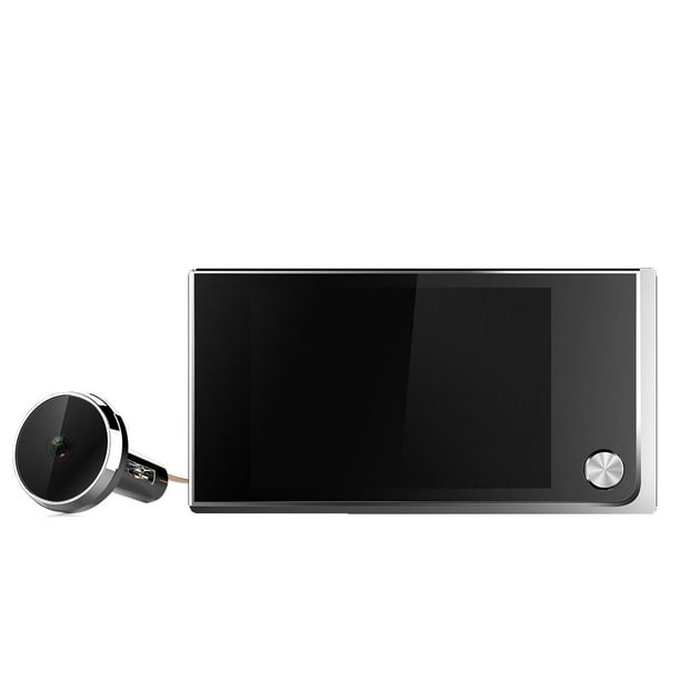 Visor de mirilla de puerta comercial cámara de vídeo Monitor LCD sistema de seguridad - cámara de monitor de seguridad