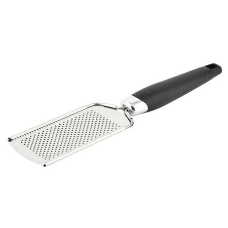 Kitchen Restaurant Plastic Handle Ginger Carrot Cheese Grater Peeler Silver (Best Electric Grater For Carrots)