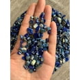 thumbnail image 6 of 2 oz Lot Natural Semi Tumbled Gemstone Chips, Crushed Mini Crystals, Undrilled Crystal Chips (Lapis lazuli), 6 of 9