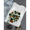 thumbnail image 3 of Squash Vine T-Shirt Women -Fab Funky Designs, Female Medium, 3 of 4