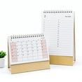 thumbnail image 2 of Washranp 2024 Desk Calendar,Mini Desk Tent Calendar Planner Standing Flips Calendar Stand, 2 of 6
