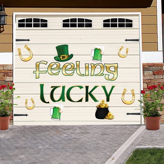 VictoryStore Feeling Lucky St. Patrick's Day Garage Magnets Set, Indoor or Outdoor St Patricks Day Accessories, 20 Pieces (20087)