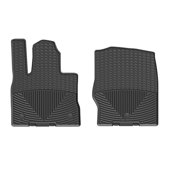 WeatherTech All-Weather Floor Mats compatible with Ford Explorer, Explorer Hybrid, Explorer ST - 1st Row (Driver & Passenger), Black