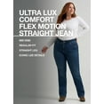 thumbnail image 2 of Lee Women's Plus Flex Motion Straight Leg Jean, Available in Regular, Long, Short Inseams, 2 of 8