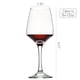 thumbnail image 2 of Juego de copas de vino C CREST de 350 ml (12 oz) de vidrio transparente sin plomo, 2 of 6