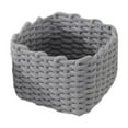 thumbnail image 2 of Rope Organizer Basket Macrame Box Sturdy Cotton Design for Cosmetics Living Room Shelf, 2 of 7