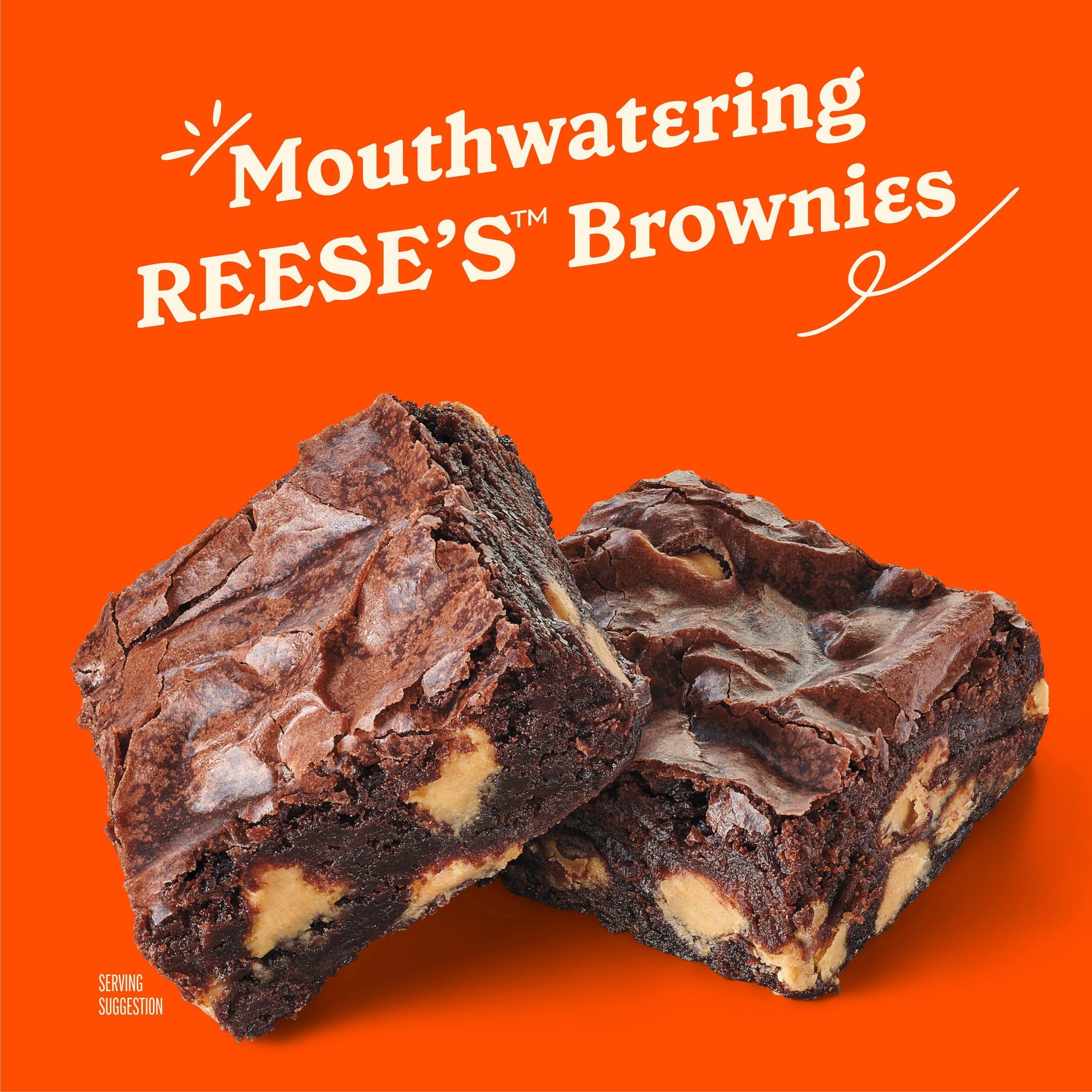 (4 pack) Betty Crocker REESE's Brownie Mix With REESE's Peanut Butter Chips, 16 oz