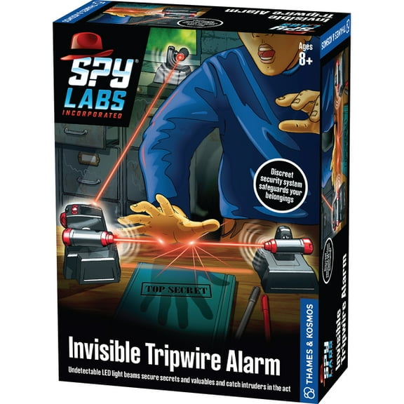 Spy Labs: Invisible Tripwire Alarm, (Hardcover)