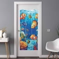 thumbnail image 3 of Ocean Coral Fish Window Privacy Film, Colorful Underwater World Seagrass Static Cling UV Sun Blocking Tint Film Heat Control Windows Films for Bedroom Bathroom, Window Stickers 35.4"x78.7", 3 of 8