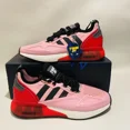 thumbnail image 1 of Adi-das Ninja ZX 2K Boost Originals Men Size 9 Pink Black Red Athletic Sneakers, 1 of 6