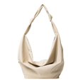 thumbnail image 1 of LinYooLi Simple Large Capacity Package For Women Waterproof Nylon Solid Black Shoulder Bags Korea Style Minimalist style Cloty Hobos New, 1 of 6