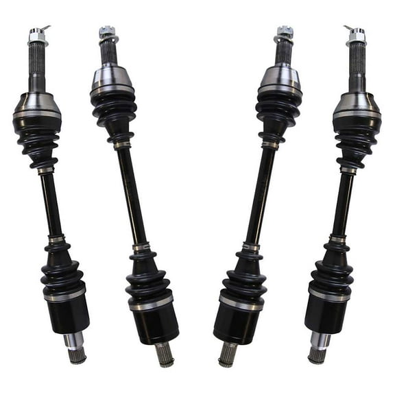 AutoShack Front & Rear ATV Axle Shaft Assembly Replacement for 2008-2013 Polaris Ranger RZR 800 2014 Polaris RZR 800 4-PC Set