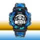 thumbnail image 3 of Reloj Electrónico para Hombres Estudiantes  Niñas Y Multifunción Deportivo Impermeable 2 Camuflaje (Azul), 3 of 4