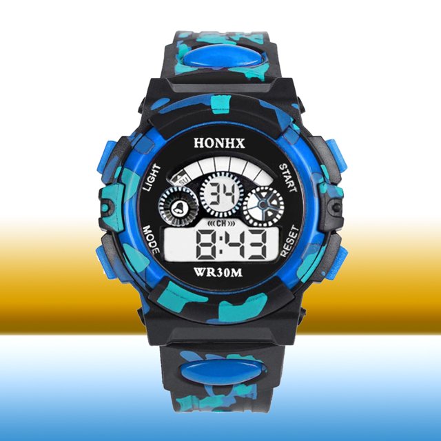 Smart Watch Waterproof Wating Watches Fashion Unisex Con Despertador Multifunción Stopwatch Luminoso para Niñas Adolescentes