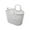 Gray, variant on NSESSHome Portable Shower Caddy Tote Plastic Storage Basket with Handle Box Organizer Bin for Bathroom, Pantry, Kitchen, College Dorm, Garage