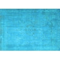 thumbnail image 1 of Ahgly Company Indoor Rectangle Persian Light Blue Traditional Area Rugs, 4' x 6', 1 of 4