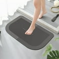 thumbnail image 5 of Steadline Oversized Rounded Corner Diatomite Bath Mat Ultra Absorbent Quick Dry Non Slip Floor Rug for Shower Tub Entrance Machine Washable Modern Home Decor Comfort Essential, 5 of 6