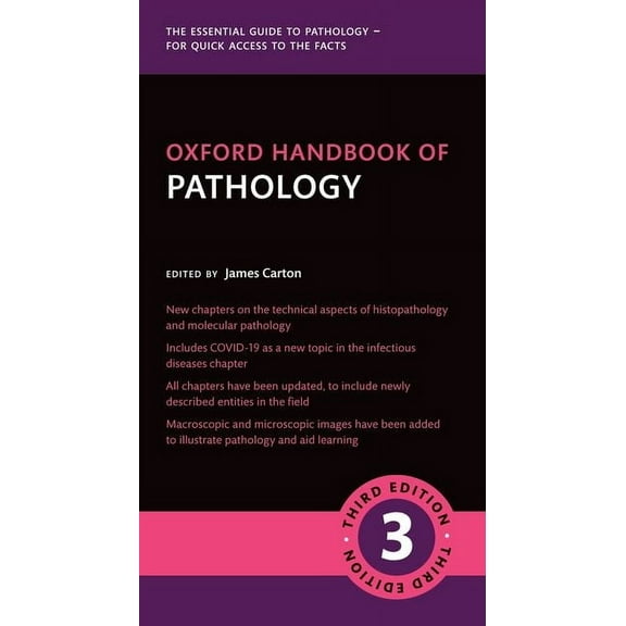 Oxford Handbook of Pathology 3rd Edition, (Paperback)