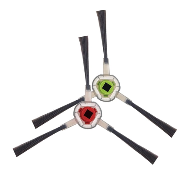 Juego de 2 cepillos laterales de alta eficiencia para accesorios de aspiradora robótica Combo113 R113840; Reemplazo de cepillo lateral de 2 piezas
