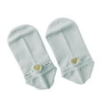 thumbnail image 2 of Dyfzdhu Comfortable Low Cut Socks For Women Breathable Heart Embroidered No Show Socks Boat Socks, 2 of 4