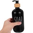 thumbnail image 3 of Glass Hand Soap Dispenser Refillable Dish Soap Dispenser Pump Bottle Dispenser Lotion Dispenser, 3 of 9