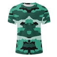 thumbnail image 4 of Camisetas de Manga Larga para Hombres Imprimir Casual Cuello Redondo Camiseta de Manga Corta, Camisetas de Manga Larga para Hombres Algodón, 4 of 5