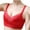 Red, variant on Bigersell Seamless Bra Discouts Comfortable Without Underwire Bra Bandeau Bra Style F-1012 Green XL