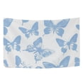 thumbnail image 6 of Yayeee Tapestry Wall Hanging for Bedroom 60" x 40" Living Room Home Wall Art Decor, Blue Butterfly, 6 of 7