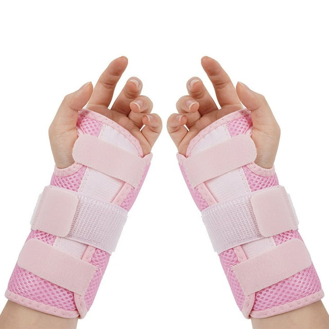 1 par de muñequeras para el túnel carpiano, soporte para artritis, tendinitis, esguince, férula de mano, soporte transpirable para lesiones y ejercicio.