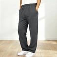 thumbnail image 2 of CAIVO Boys Baggy Sweatpants Straight Leg Bottom Casual Pants Elastic Waist Athletic Joggers Trousers With Pockets Versatile Solid Color Kids Bottoms, 2 of 8