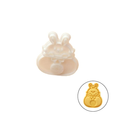 

SONGBIRDTH Fondant Mold DIY Lovely Practical Rabbit Biscuit Mold Pastry Cake Dessert Mould Baking Tool