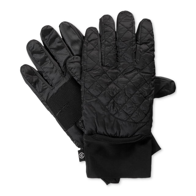 Isotoner - Guantes acolchados Smart Touch para hombre, color negro, S/M Isotoner Guante