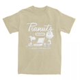 thumbnail image 3 of Camisetas de algodón para hombre y mujer, con el logo de Peanuts, Snoopy y Charlie Brown, divertidas camisetas de manga corta y cuello redondo, camisetas de verano, 3 of 5