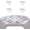 Cherry Blossom Whisper, variant on eXtremeRate Octagonal Gated Sticks Design Faceplate Shell for Nintendo Switch 2 Pro Controller, Custom DIY Replacement Front Housing Case, ThumbsGear Thumbsticks - Donut Odyssey
