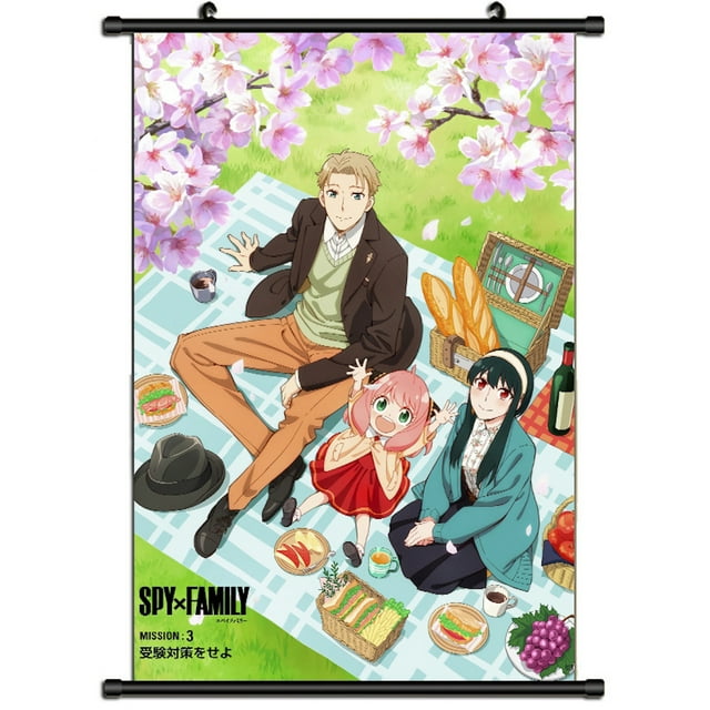Póster decorativo de pared sobre lienzo Anime Spys Familys Anyas