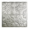 Great Lakes Tin 2ft x 2ft Jamestown Unfinished Nail-Up Ceiling Tile (5-Pack)