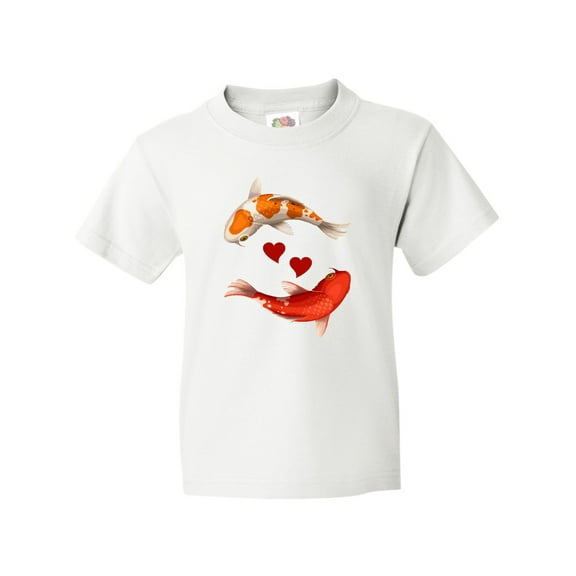 Inktastic Koi Carp Fish Japanese Youth T-Shirt