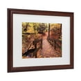 thumbnail image 2 of Trademark Fine Art 'Autumn Bridge' Canvas Art by Kurt Shaffer, 2 of 4
