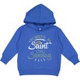 thumbnail image 2 of Inktastic Saint on Sunday Toddler Hoodie, 2 of 4