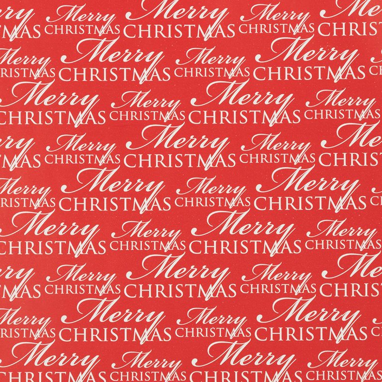 Ideal Holly Jolly Christmas Wrapping Paper Set - 100 Sq Ft, 4 Rolls